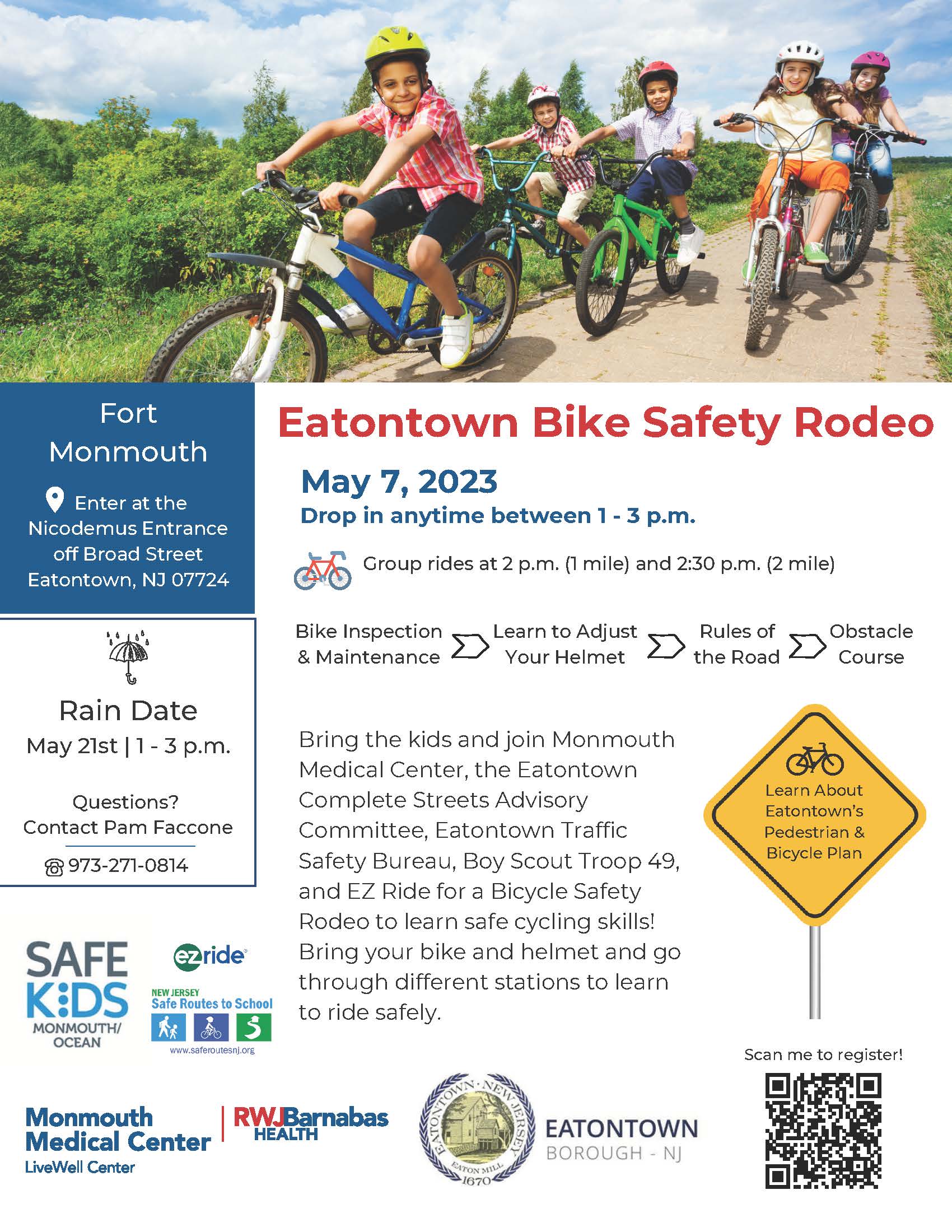 Eatontown Bike Safety Rodeo final 2023