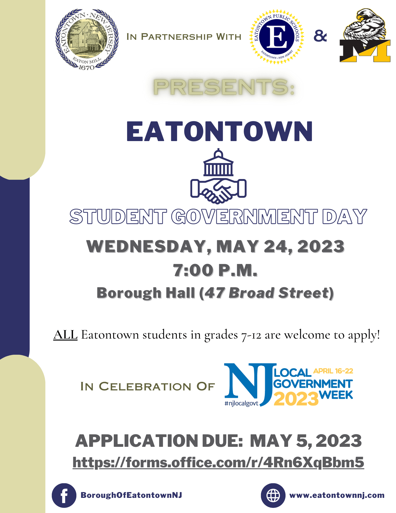 Eatontown Student Government Day