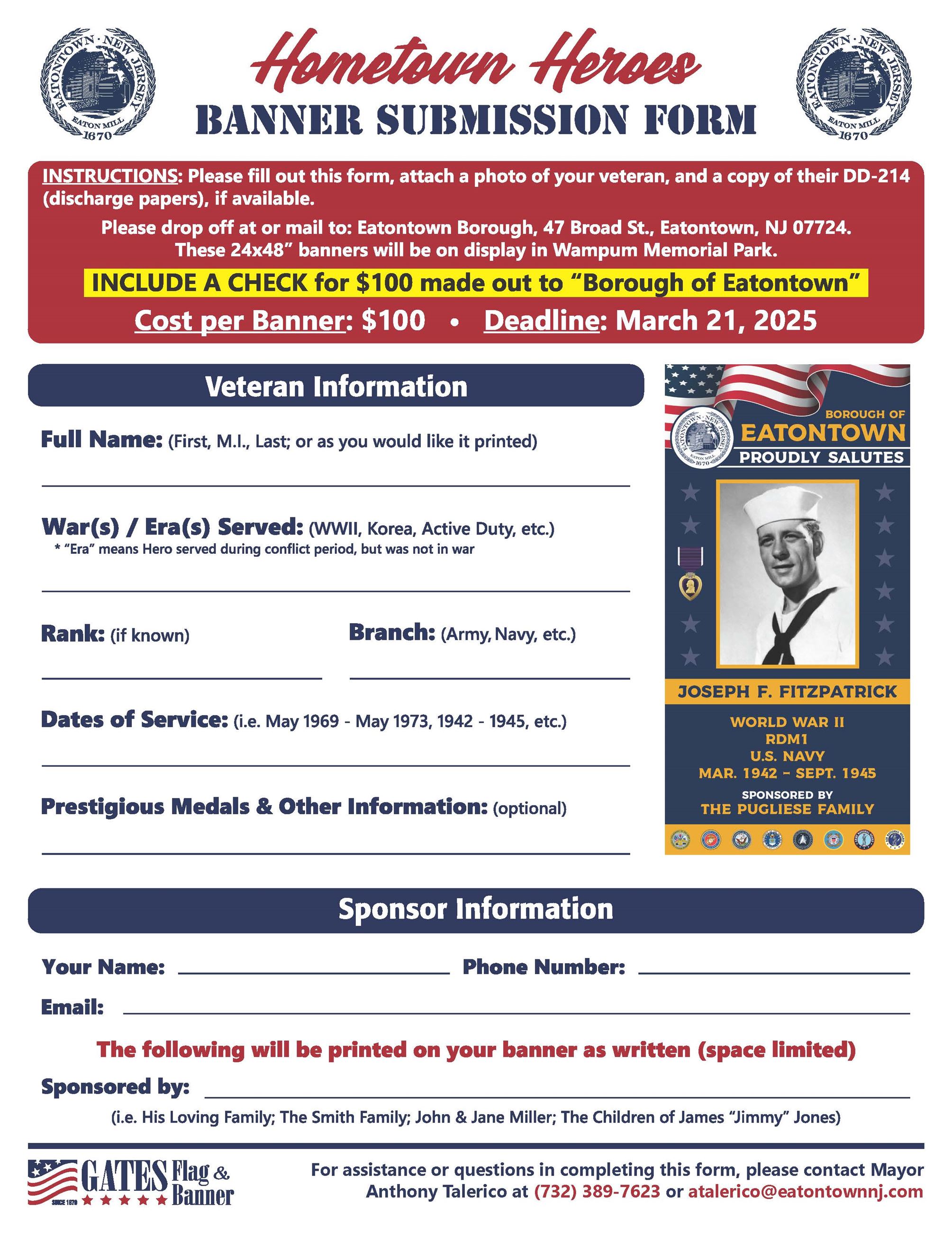 Eatontown NJ HH - Submission Form 2025 HQ