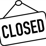 Closed sign