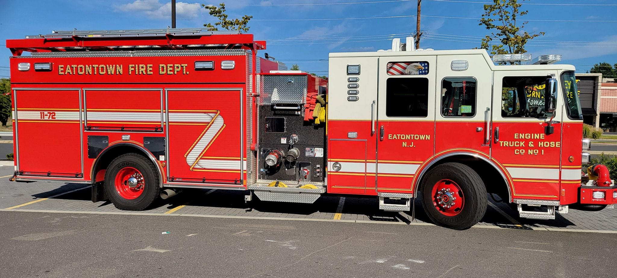 Red Eatontown Fire Truck 